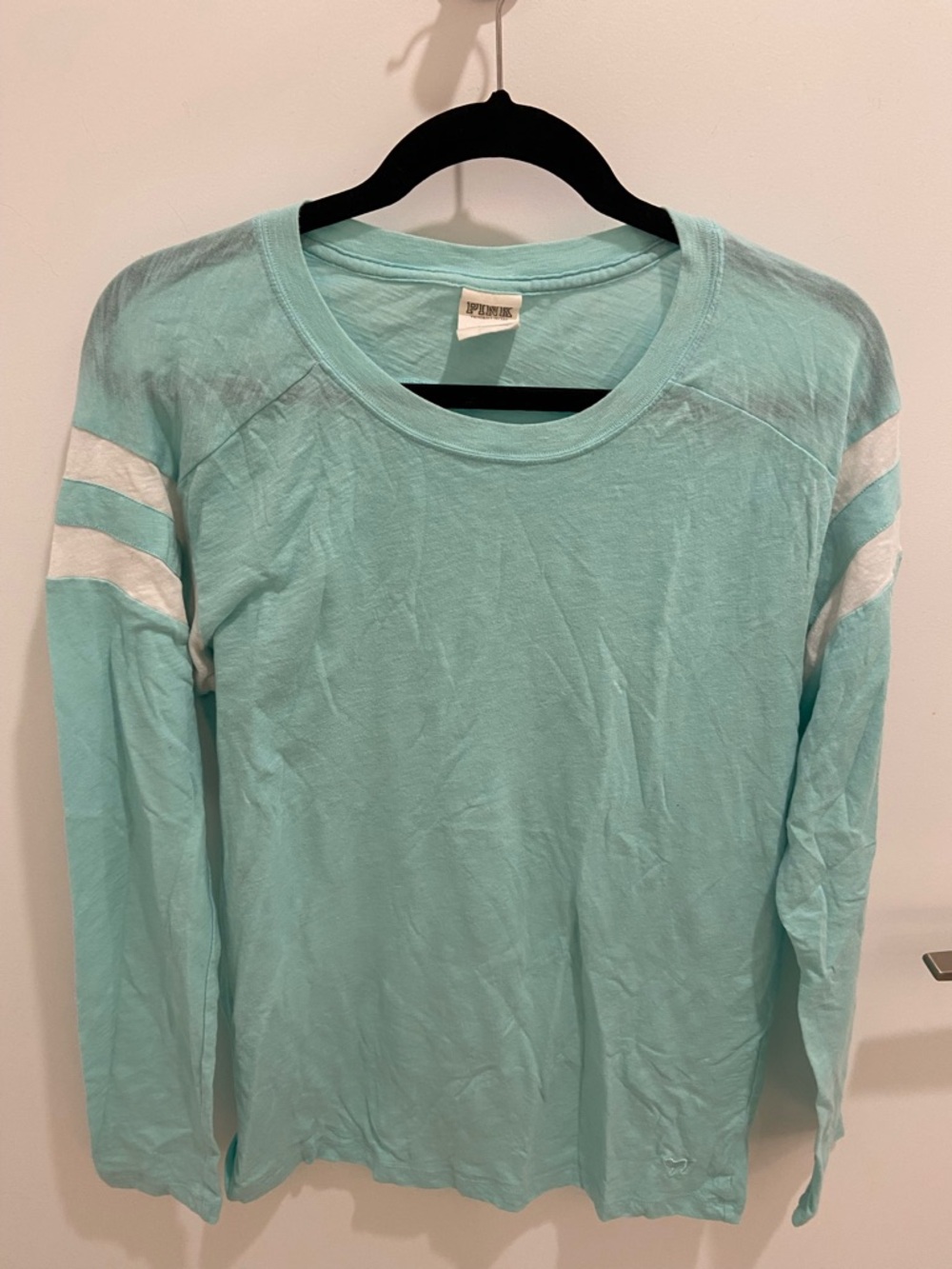 PINK Victoria's Secret Mint Green Tee